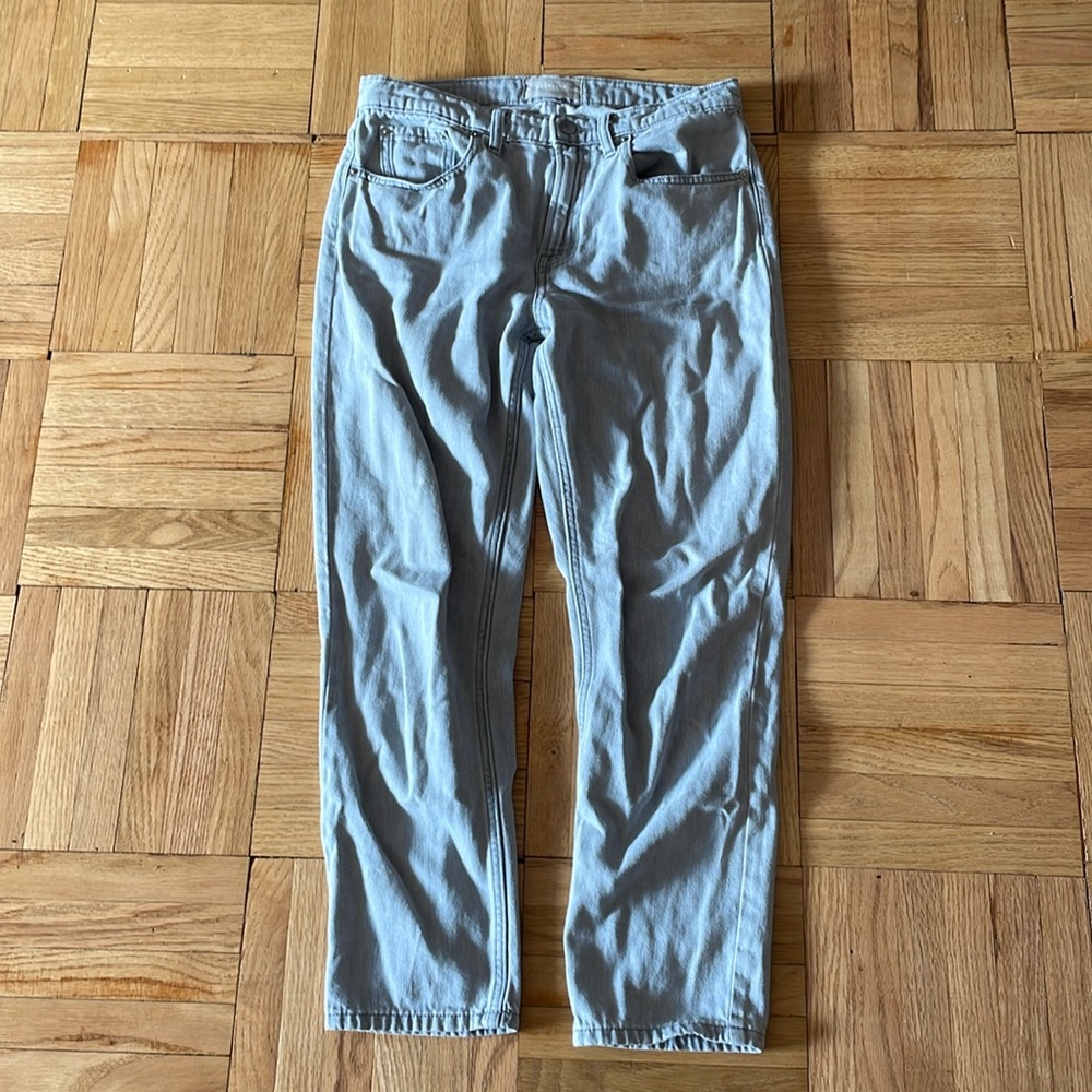 Everlane The Summer Slouch Jean GRAY